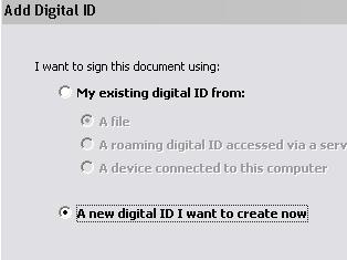 Sample: New digital ID