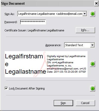 Sample: Sign